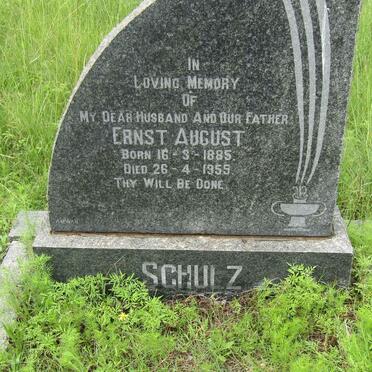 SCHULZ Ernst August 1885-1955