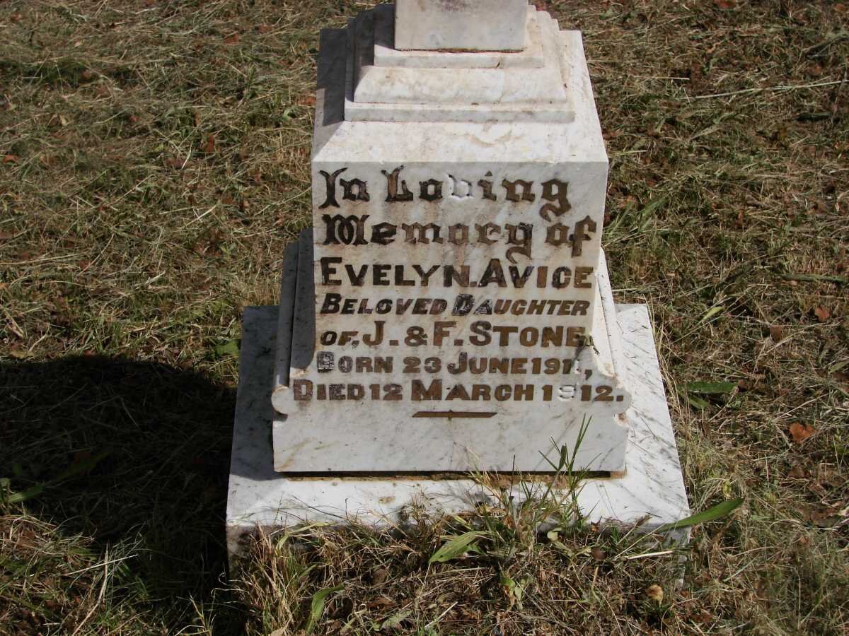 STONE Evelyn Avice 1911-1912
