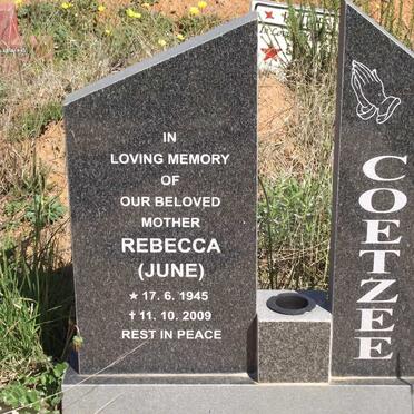 COETZEE Rebecca  1945-2009