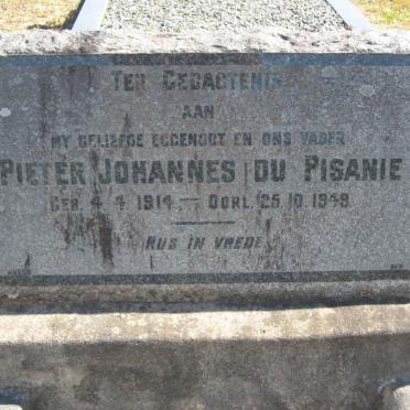 PISANIE Pieter Johannes, du 1914-1949