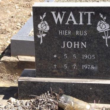 WAIT John 1905-1978