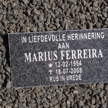 FERREIRA Marius 1954-2008