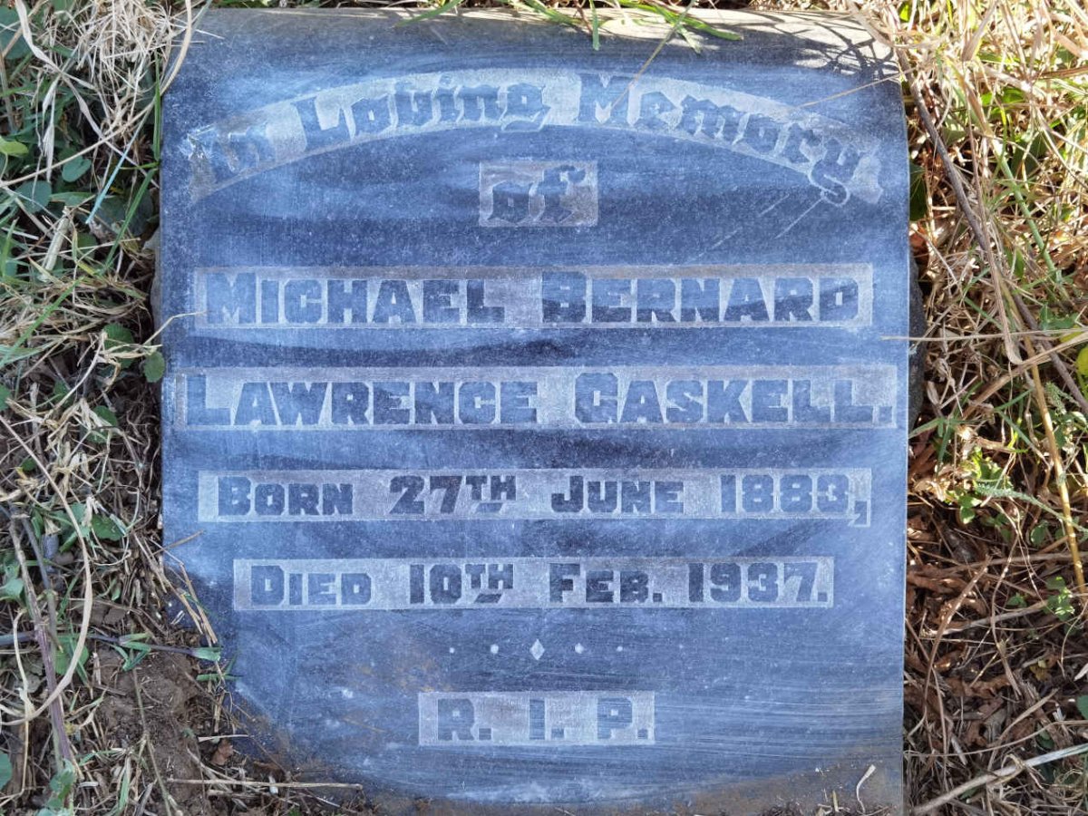 GASKELL Michael Bernard Lawrence 1883-1937