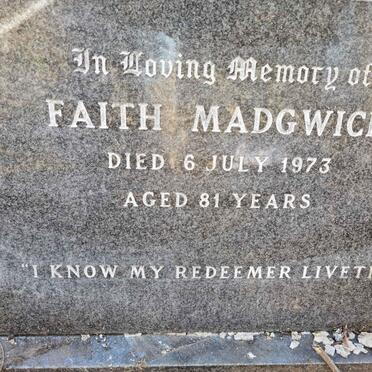 MADGWICK Faith -1973