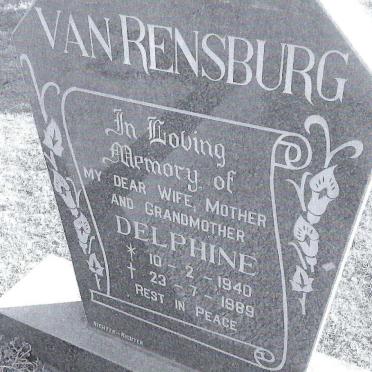 RENSBURG Delphine, van 1940-1989