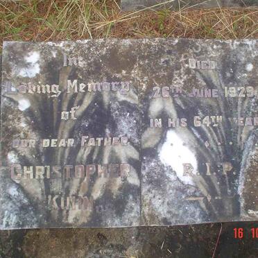 KUHN Christopher -1929