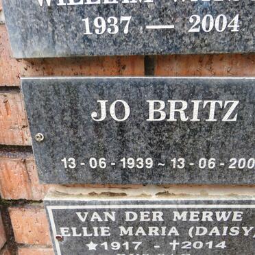 BRITZ Jo 1939-2007