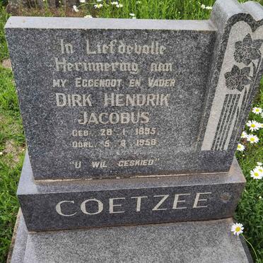 COETZEE Dirk Hendrik Jacobus 1895-1958