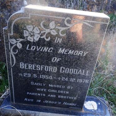 GOODALL Beresford 1950-1976