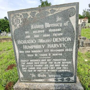 HARVEY Horatio Denton Humphrey -1950