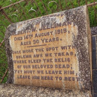 JELLIMAN Albert W. -1919
