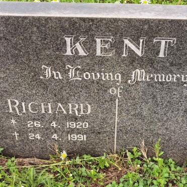 KENT Richard 1920-1991