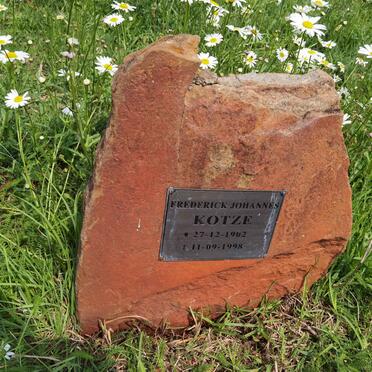 KOTZE Frederick Johannes 1902-1998