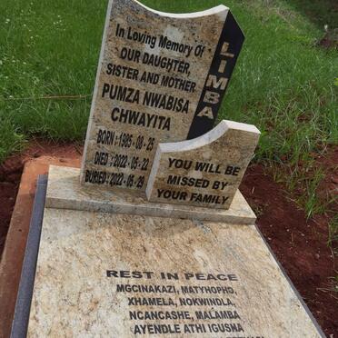 LIMBA Pumza Nwabisa Chwayita 1985-2022