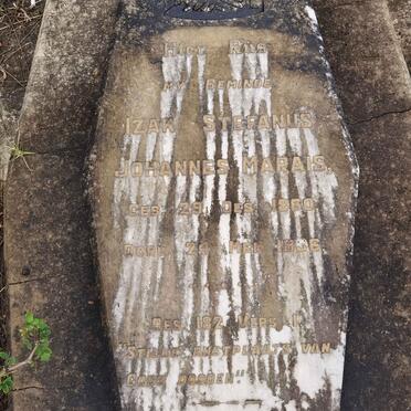 MARAIS Izak Stefanus Johannes 1860-1936