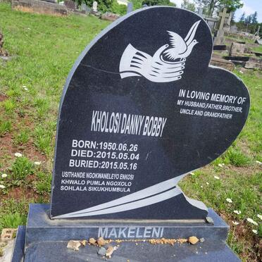 MAKELENI Kholosi Danny Bobby 1950-2015