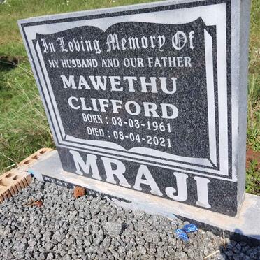 MRAJI Mawethu Clifford 1961-2021