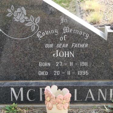McFARLANE John 1911-1995