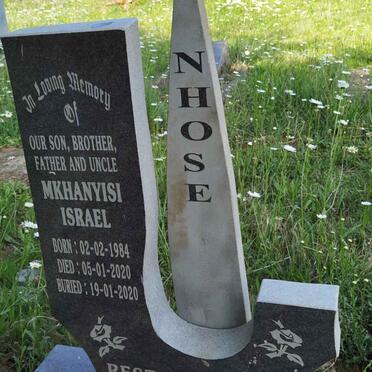 NHOSE Mkhanyisi Israel 1984-2020