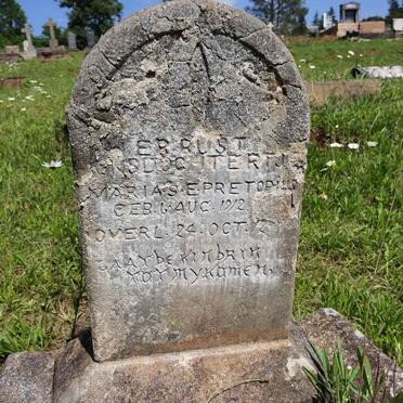 PRETORIUS Maria S.E. 1912-19??