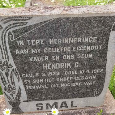 SMAL Hendrik C. 1923-1962