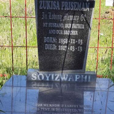 SOYIZWAPHI Zukisa Priseman 1958-2017
