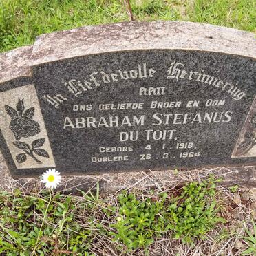 TOIT Abraham Stefanus, du 1916-1964