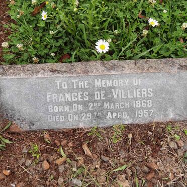 VILLIERS Frances, de 1868-1957