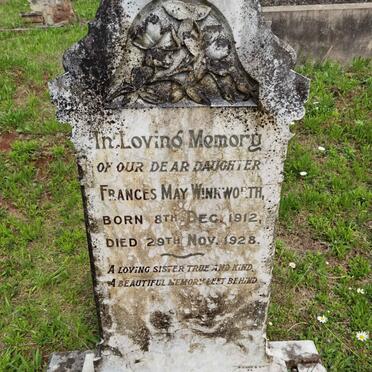 WINKWORTH Frances May 1912-1928