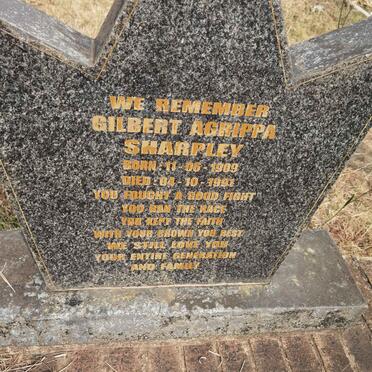 SHARPLEY Gilbert Agrippa 1909-1991