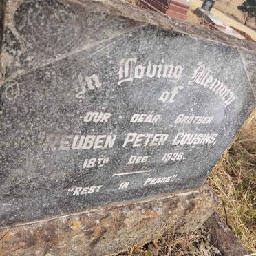 COUSINS Reuben Peter -1938