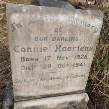 MAARTENS Connie 1926-1941