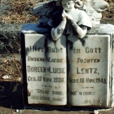 LENTZ Doreen Luise 1938-1945