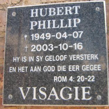 VISAGIE Hubert Phillip 1949-2003