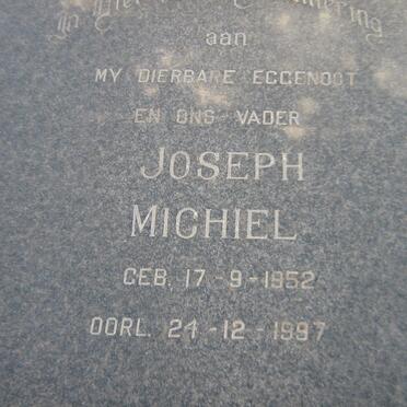 ANTHONY Joseph Michiel 1952-1997 &amp; Magrieta Susara Jacoba OOSTHUYZEN 1953-