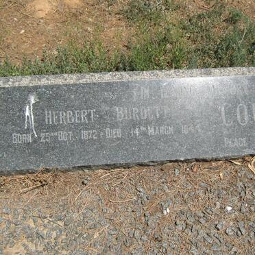 COUTTS Herbert Burdett 1872-1944 &amp; Lucia C.W. WILMS 1882-1965