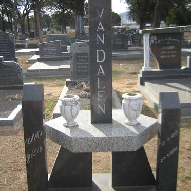 DALEN Willem Petrus, van 1931-1992