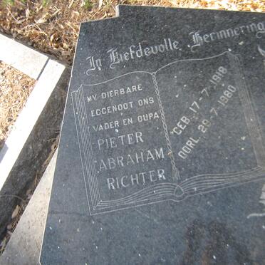 ERASMUS Pieter Abraham Richter 1918-1980