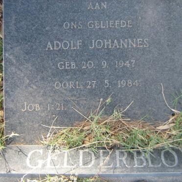 GELDERBLOM Adolf Johannes 1947-1984