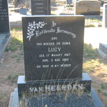 HEERDEN Lucy, van 1907-1983