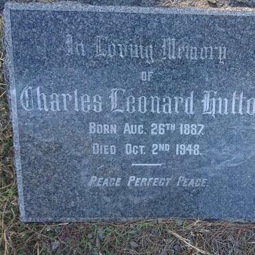 HUTTON Charles Leonard 1887-1948 &amp; Minnie Wilhelmina WARE 1893-1968 