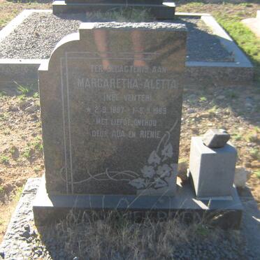 HEERDEN Margaretha Aletta, van nee VENTER 1897-1969