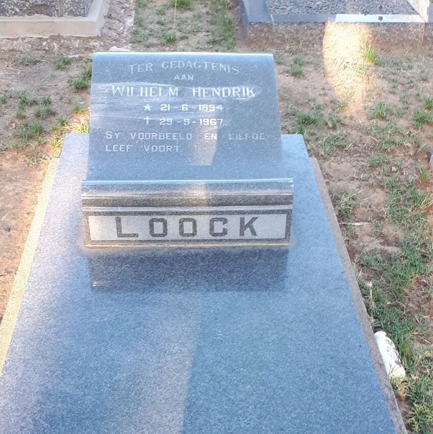 LOOCK Wilhelm Hendrik 1894-1967