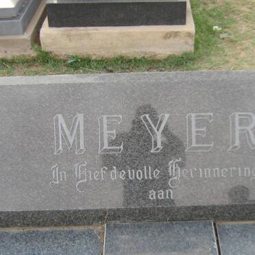 MEYER Stephanus Johannes 1936- &amp; Louisa Frederika Alberdiena VON ESCH 1942-1997