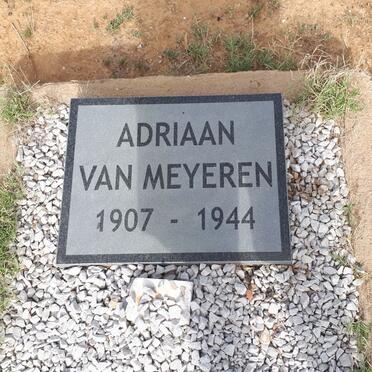 MEYEREN Adriaan, van 1907-1944