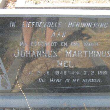 NEL Johannes Marthinus 1946-1981