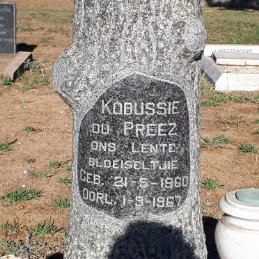 PREEZ Kobussie, du 1960-1967