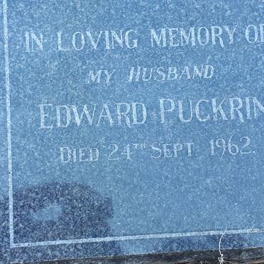 PUCKRIN Edward -1962