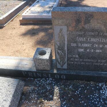 PRINSLOO Anna Christina nee SLABBERT 1897-1964