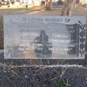 STOFBERG Christiaan 1897-1960 &amp; Tomena BENNIE 1902-1980